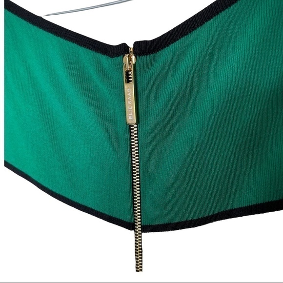 Elie Saab Sleevless Colorblock Colorful Dress size 40 US size 8 Bodycon - Picture 7 of 8